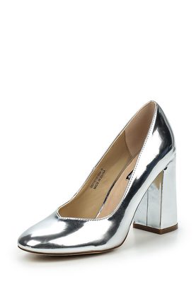 LOST INK  FREDA FLARED BLOCK HEEL COURT