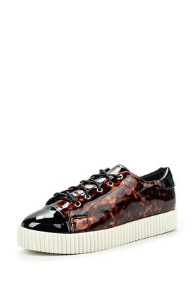 LOST INK  TRISH TOECAP CREEPER PLIMSOLL