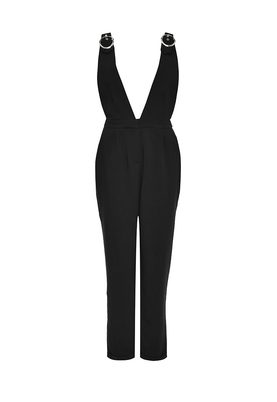 LOST INK  TAILORED LOW CUT V NECK JUMPSUIT